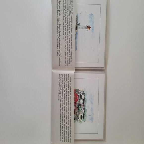 Artist Note Cards Jo Beale Peggy's Cove Artist Cards Set of 5 #0155 - Picture 10 of 15